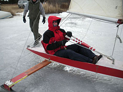 ice sailing