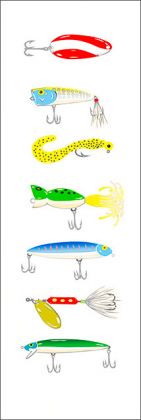 Freshwater Lures: click to enlarge
