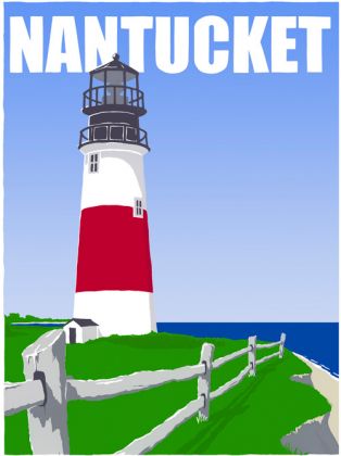 Poster Nantucket Sankaty
