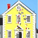 Old Town House Miniature Print Old Town House