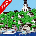 South Tower Miniature Print South Tower