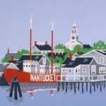 Large Print Wharves at Dawn
